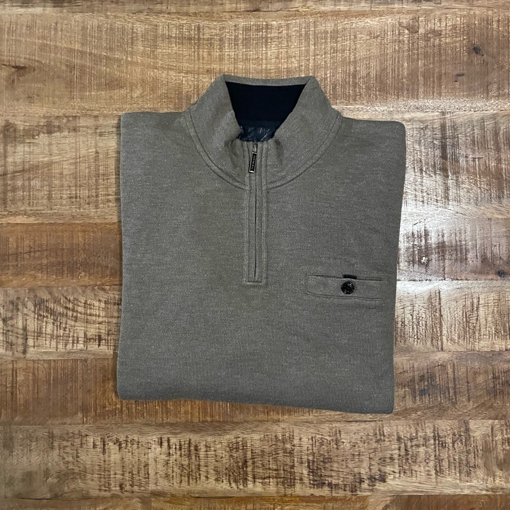 Ted Baker London Valerio Quarter-Zip Pullover